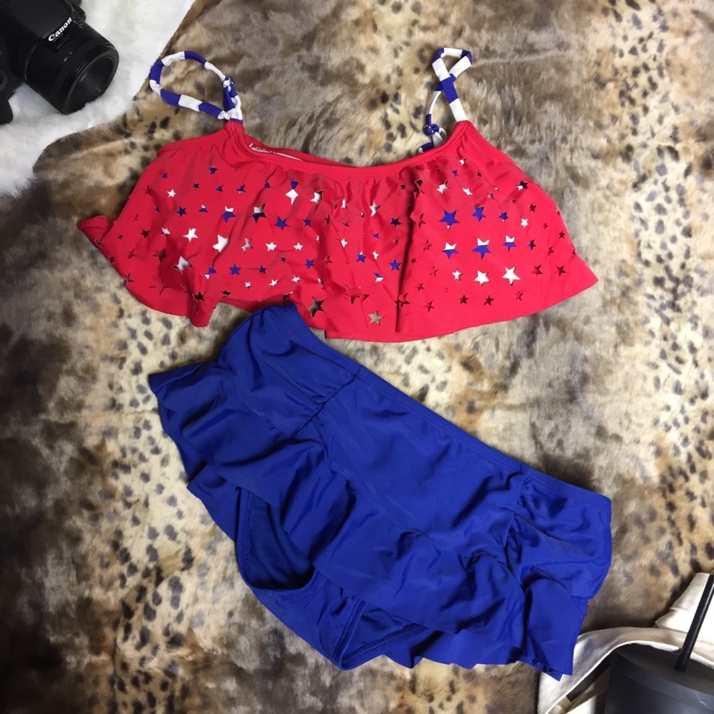 American flag bikini